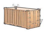 貨物集裝箱跟蹤設備